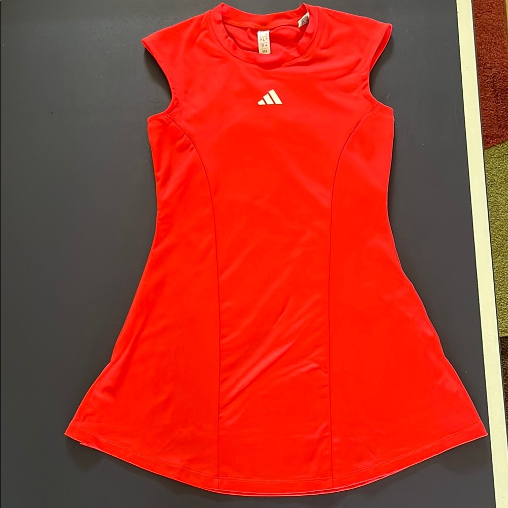 Adidas women’s red tennis dress